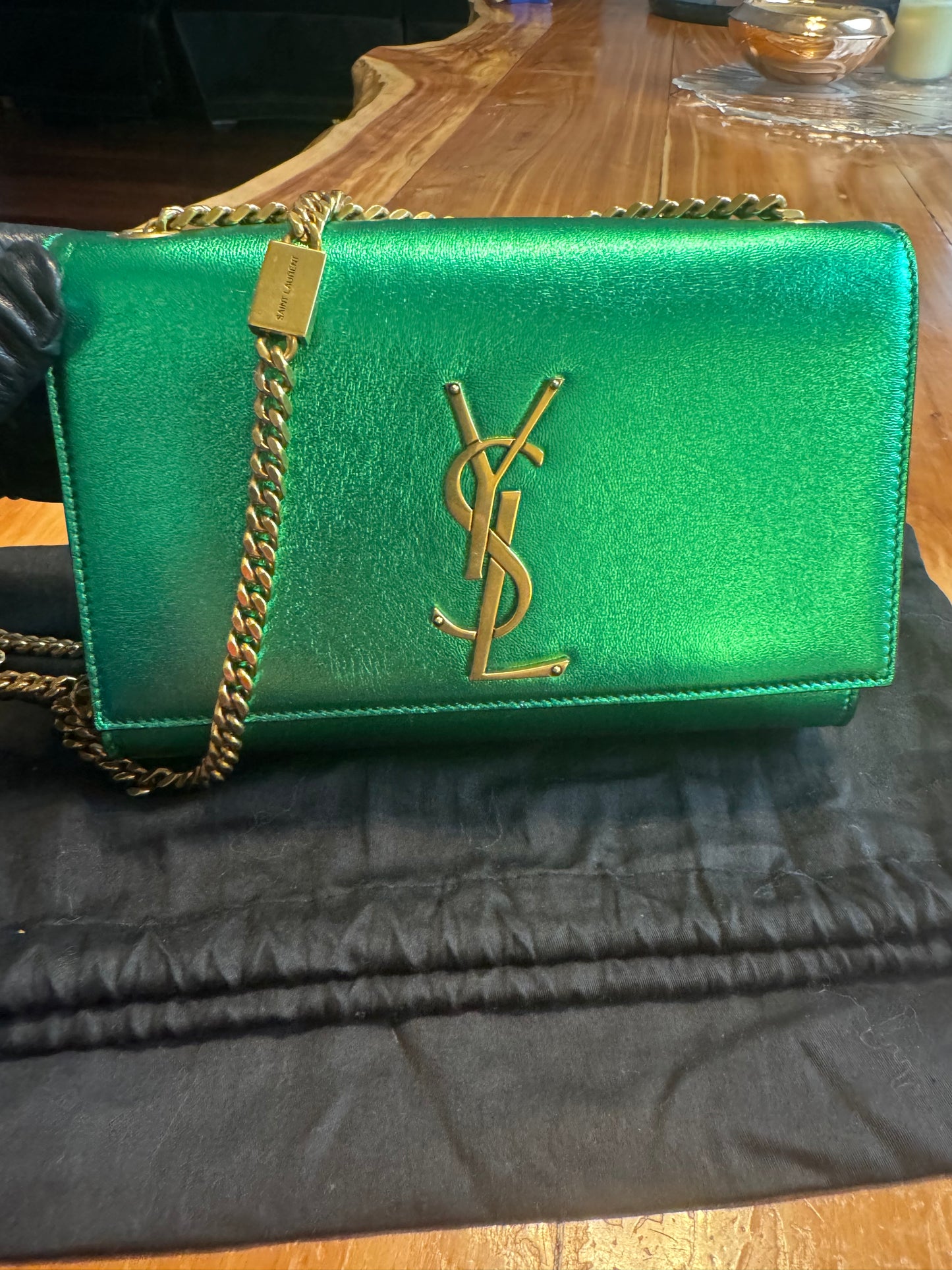 Yves Saint Laurent Kate Chain Wallet