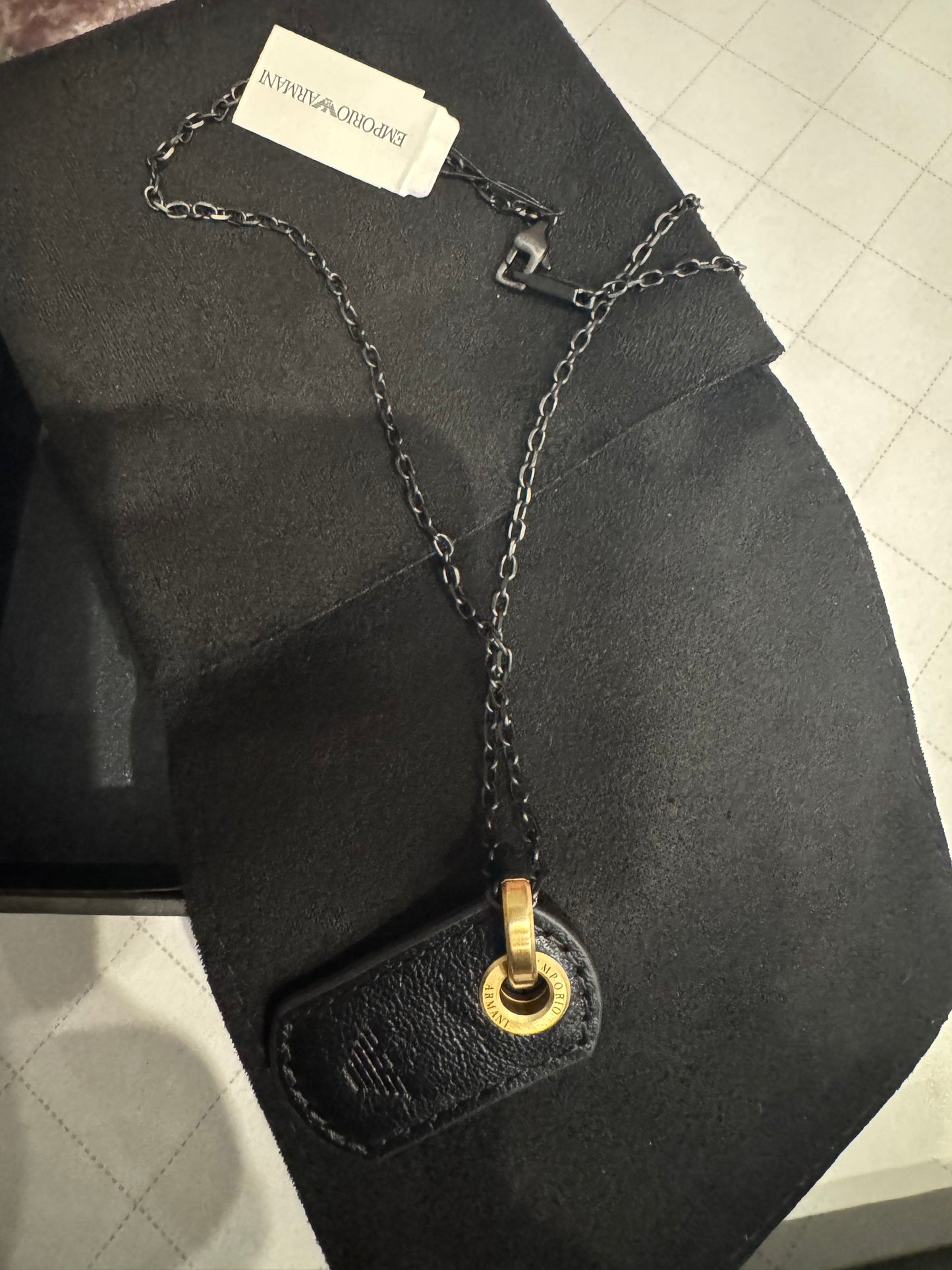 Emporio Armani necklace (new full set )