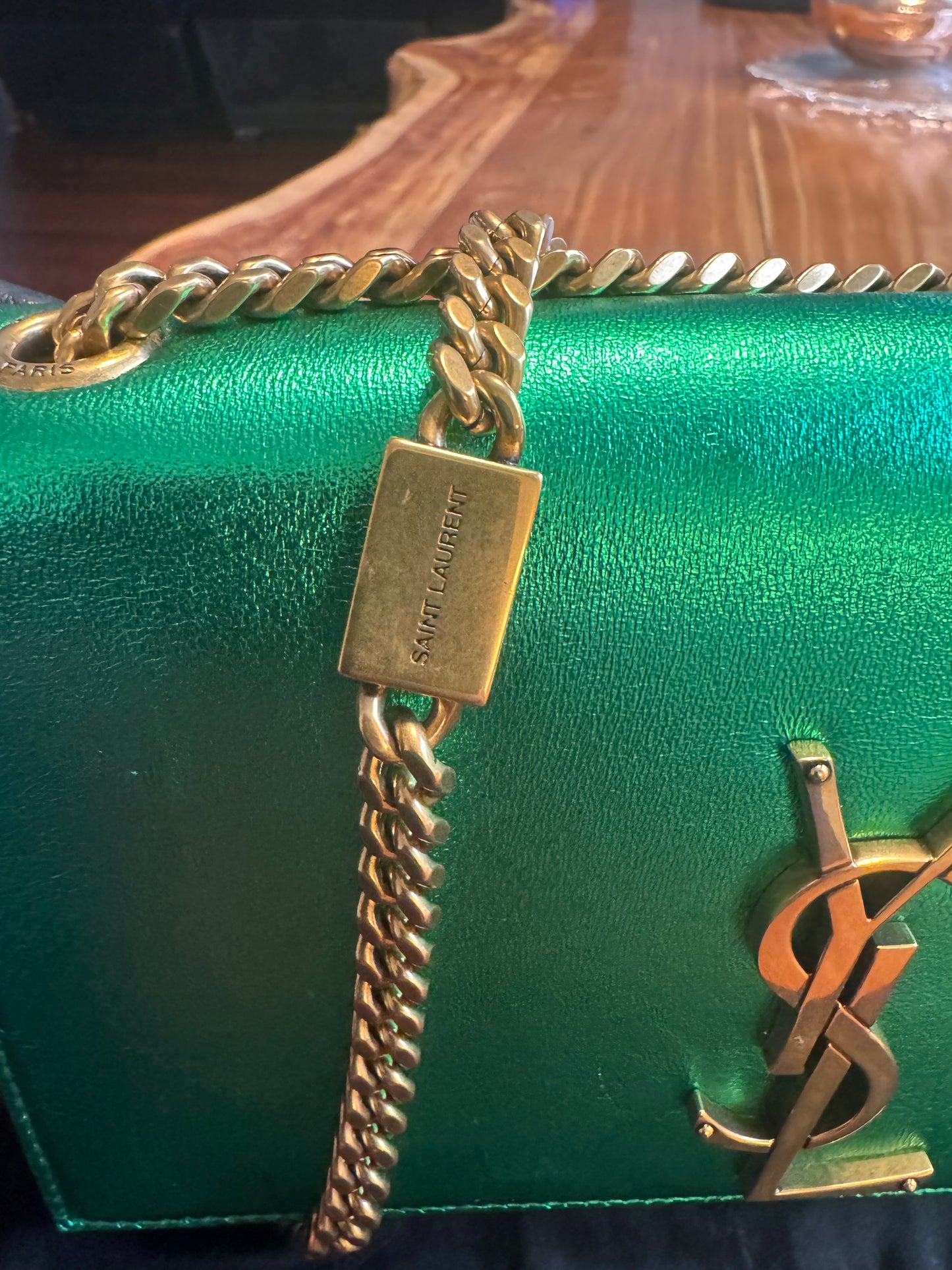 Yves Saint Laurent Kate Chain Wallet