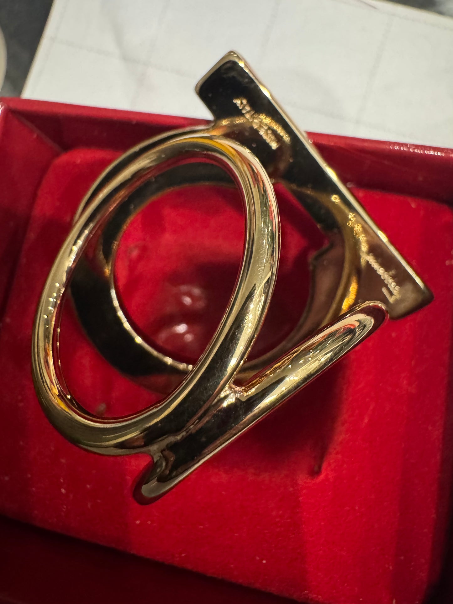 Ferargamo scarf ring