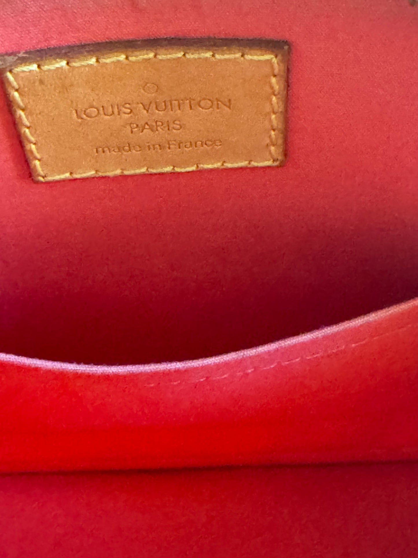 Louis Vuitton Alma BB – Vernis Leather (Coral/Pink)