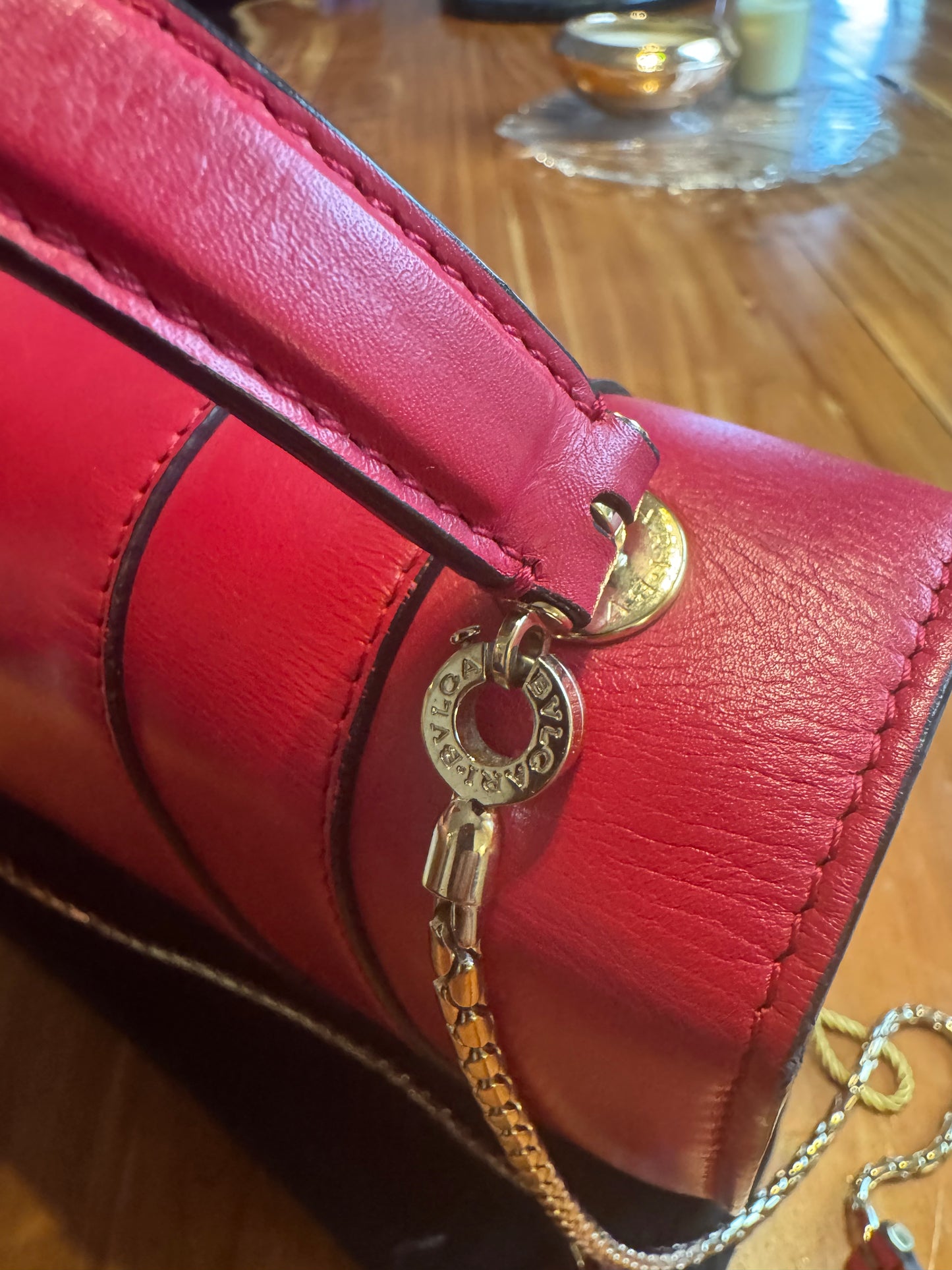 Bulgari Serpenti Forever Top Handle Bag , Fuchsia Elegance