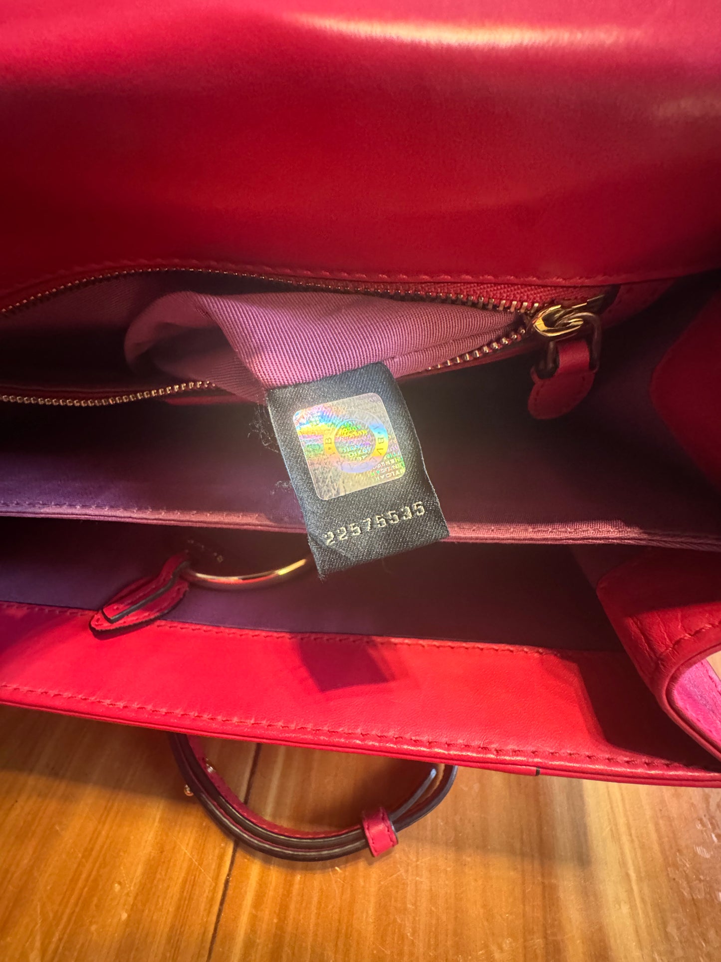 Bulgari Serpenti Forever Top Handle Bag , Fuchsia Elegance