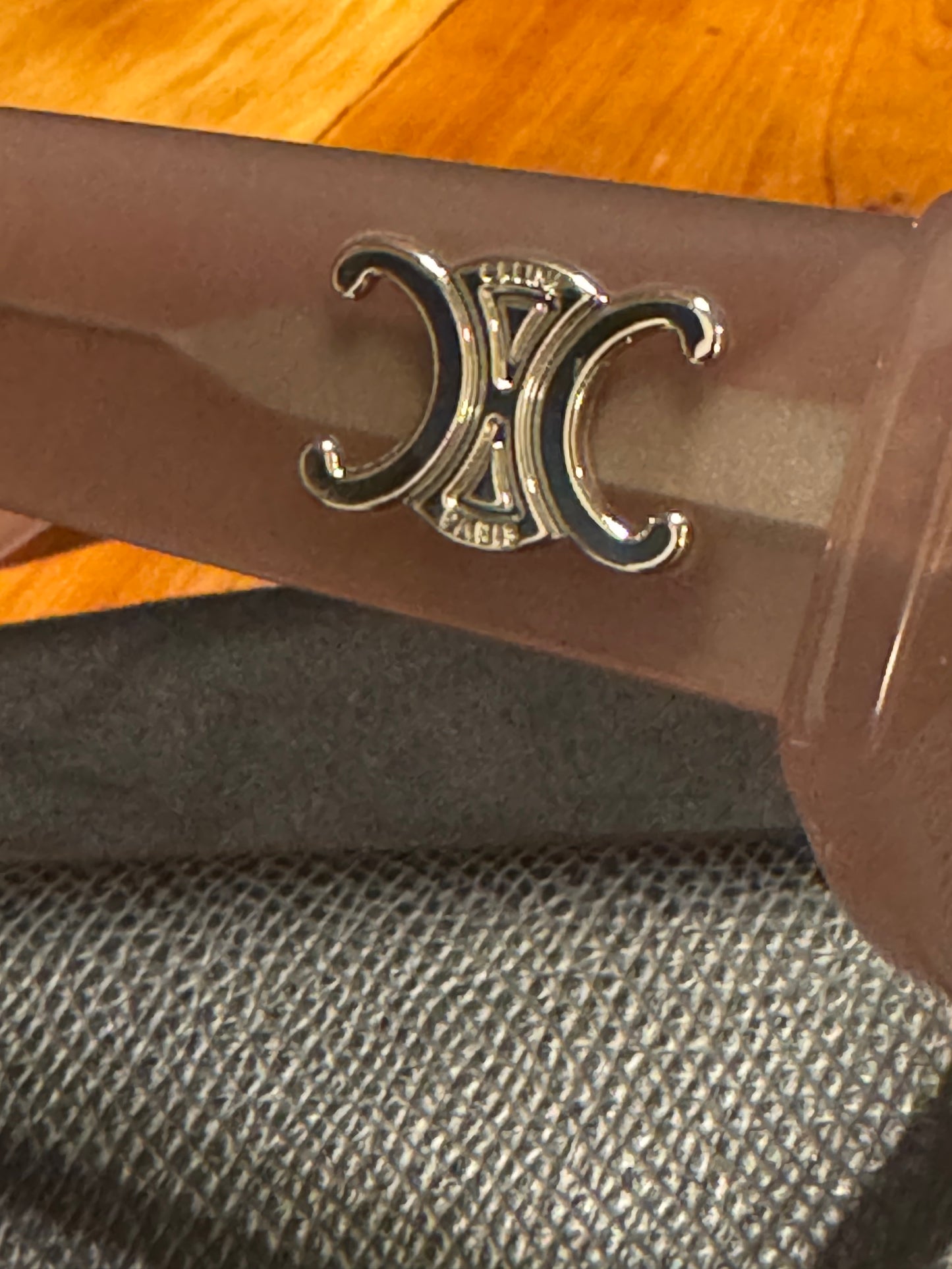 Céline Oversized Cat-Eye Sunglasses – pinkish Acetate – Full Set