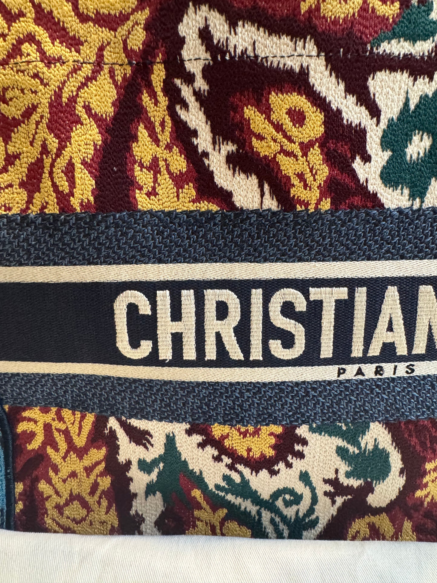 Dior Book Tote – Limited Multicolor Embroidery Edition