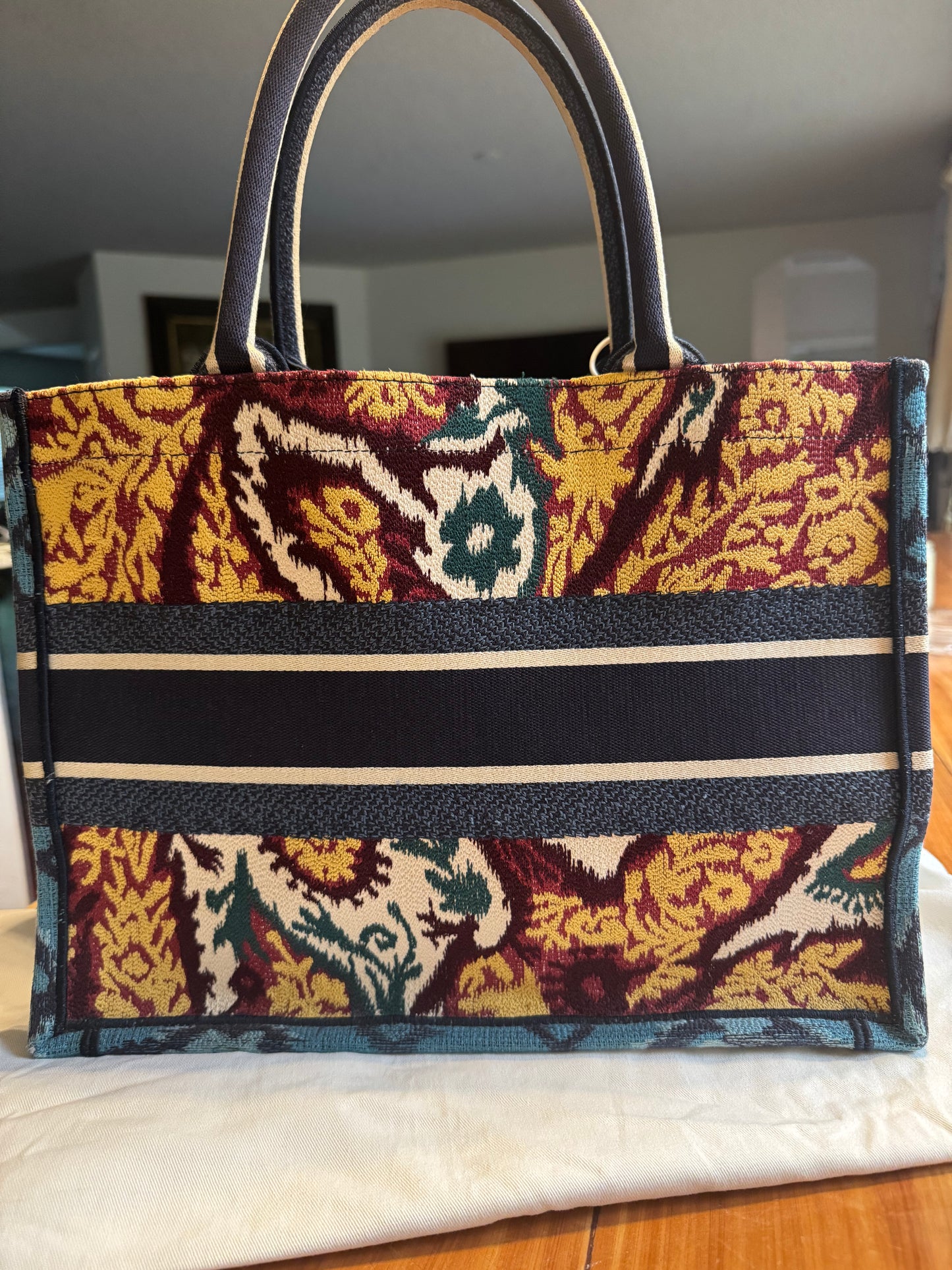 Dior Book Tote – Limited Multicolor Embroidery Edition