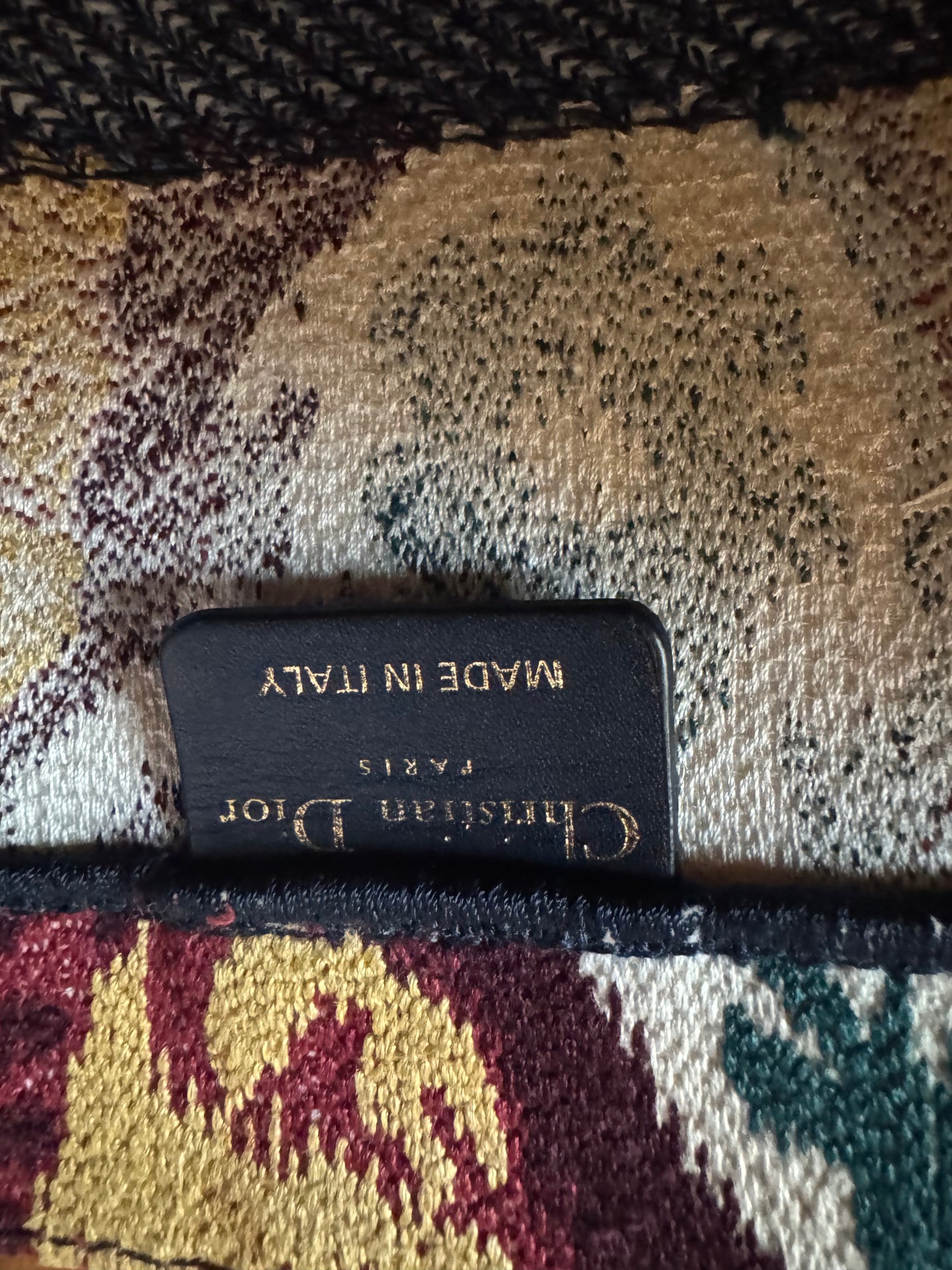 Dior Book Tote – Limited Multicolor Embroidery Edition