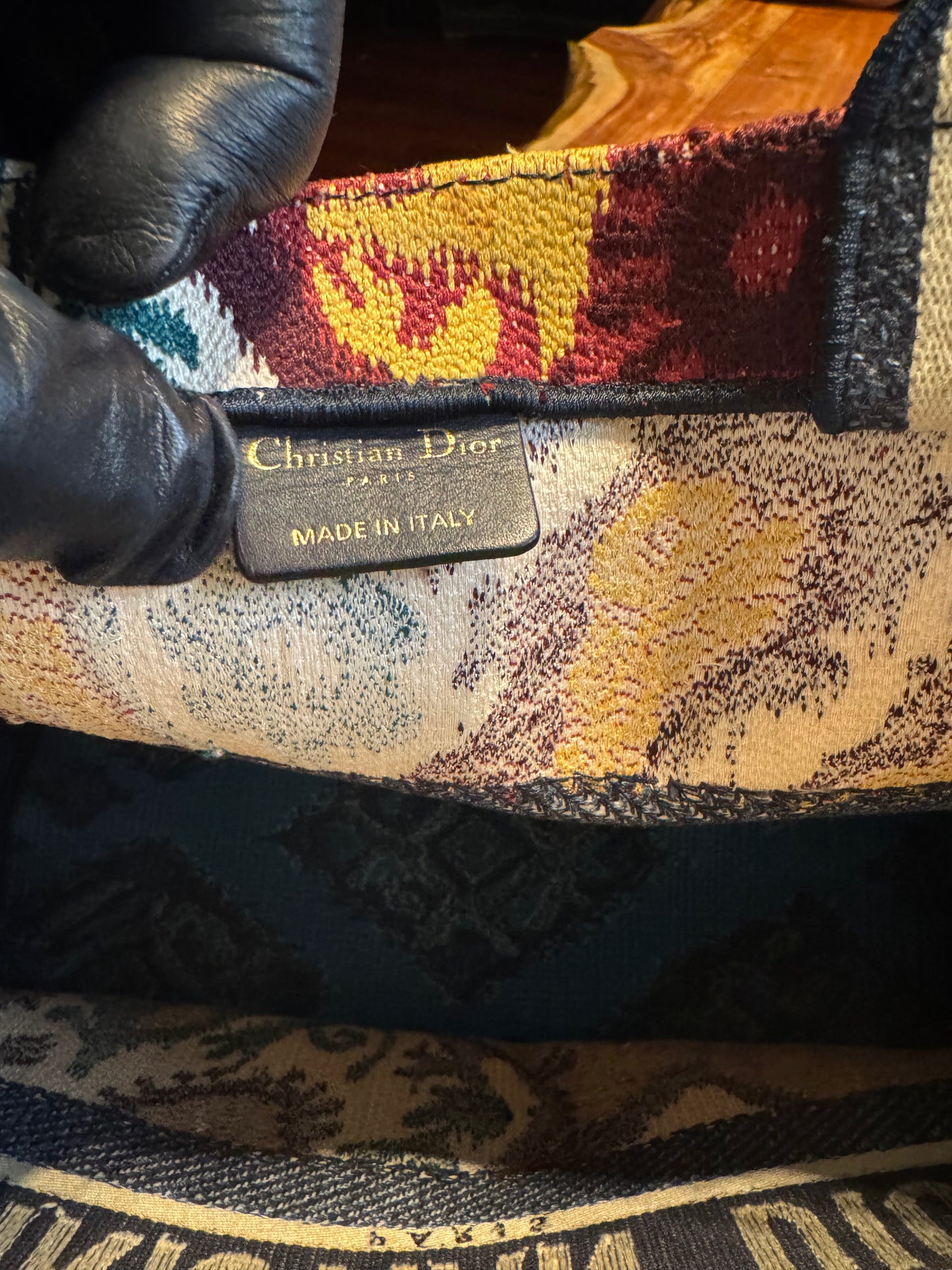 Dior Book Tote – Limited Multicolor Embroidery Edition