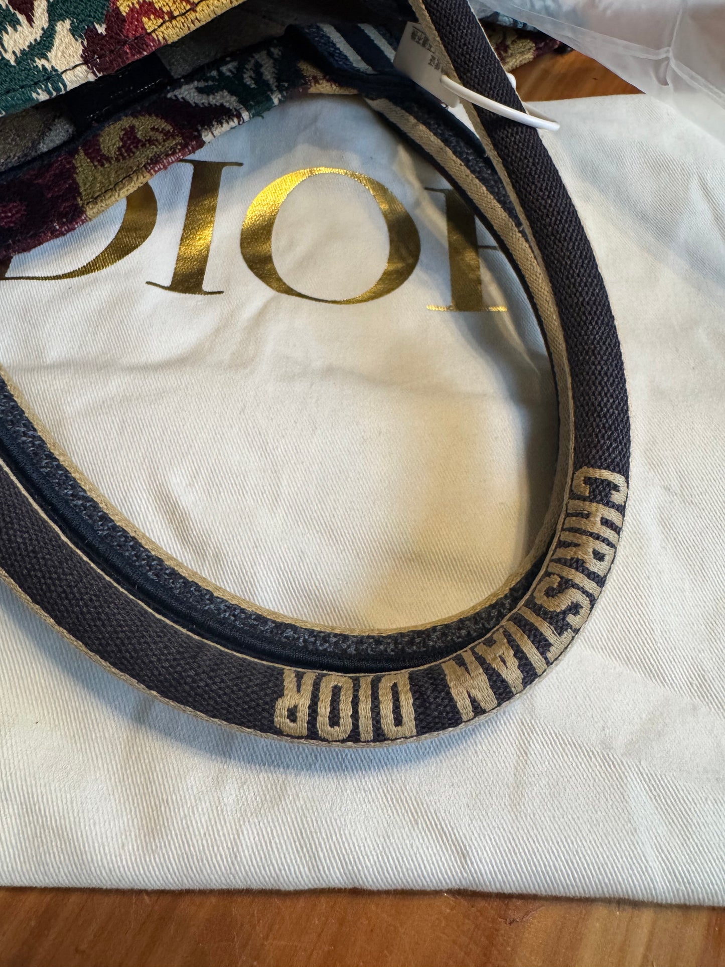 Dior Book Tote – Limited Multicolor Embroidery Edition