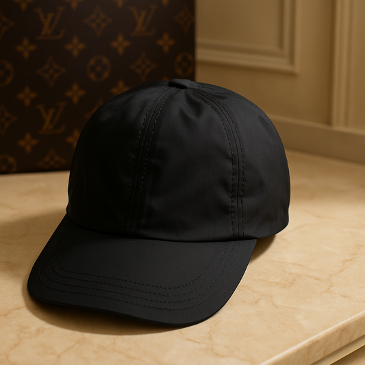 Burberry Embroidered Logo Baseball Cap – Black Classic Edition