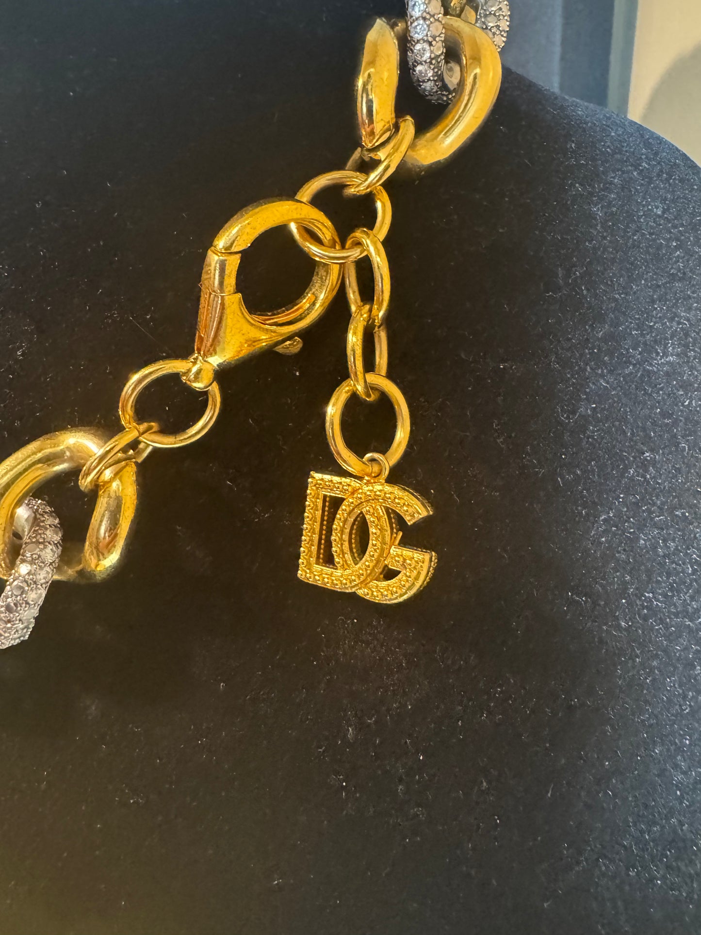 Dolce & Gabbana Crystal Collar Necklace Est. Retail $2,295