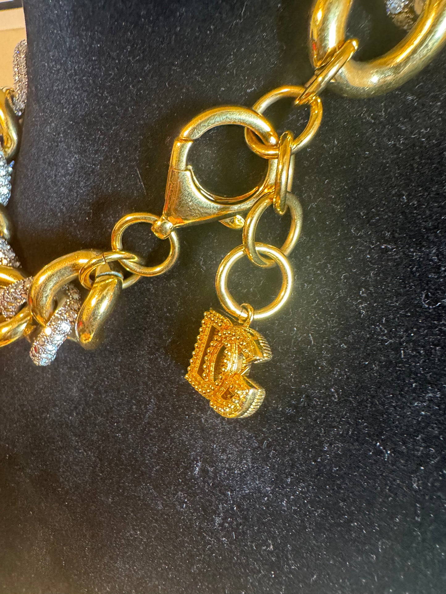 Dolce & Gabbana Crystal Collar Necklace Est. Retail $2,295
