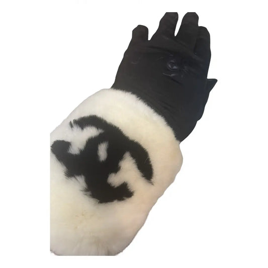 Chanel Rabbit Gloves