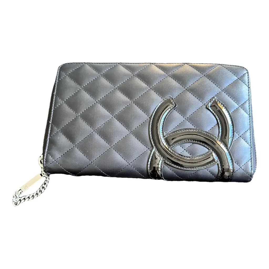 Black Cambon Chanel Wallet