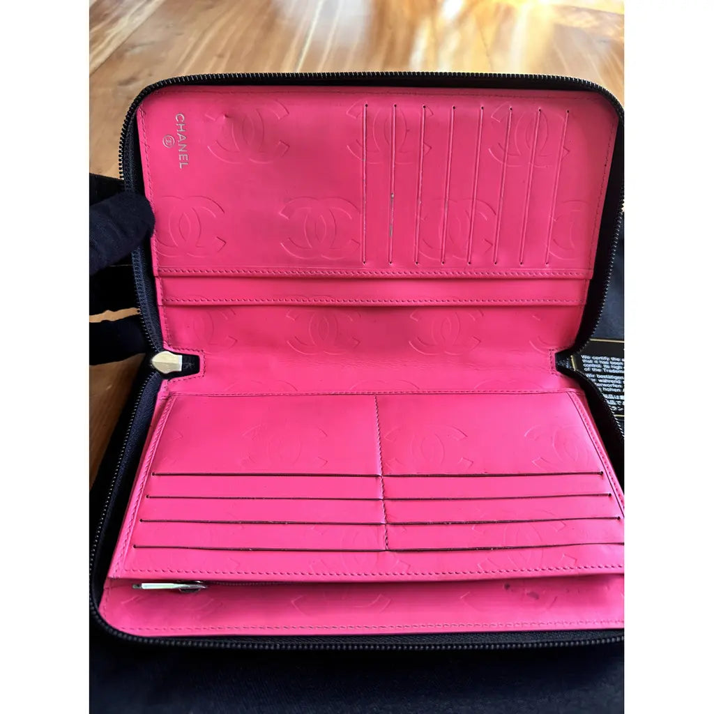 Black Cambon Chanel Wallet