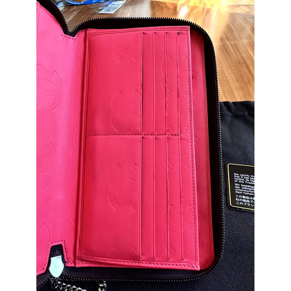Black Cambon Chanel Wallet