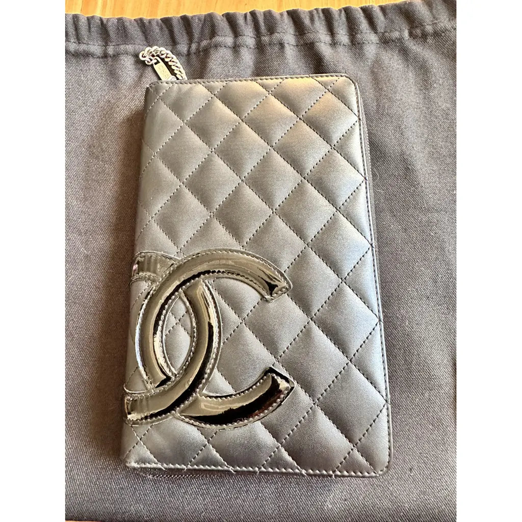 Black Cambon Chanel Wallet