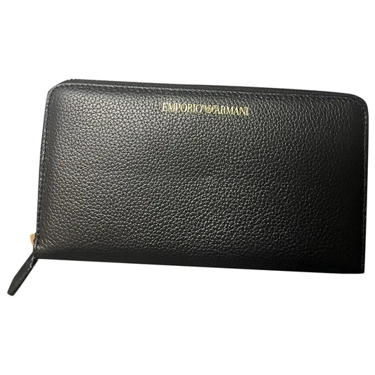 Black Emporio Armani Wallet