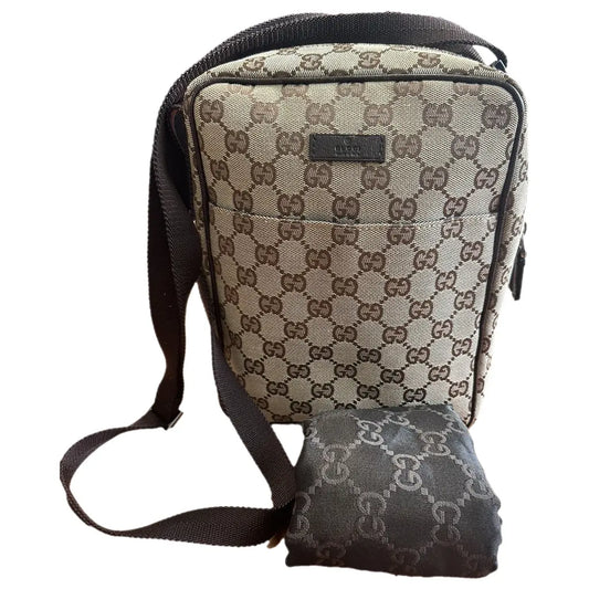 Brown Gucci  Messenger Bag