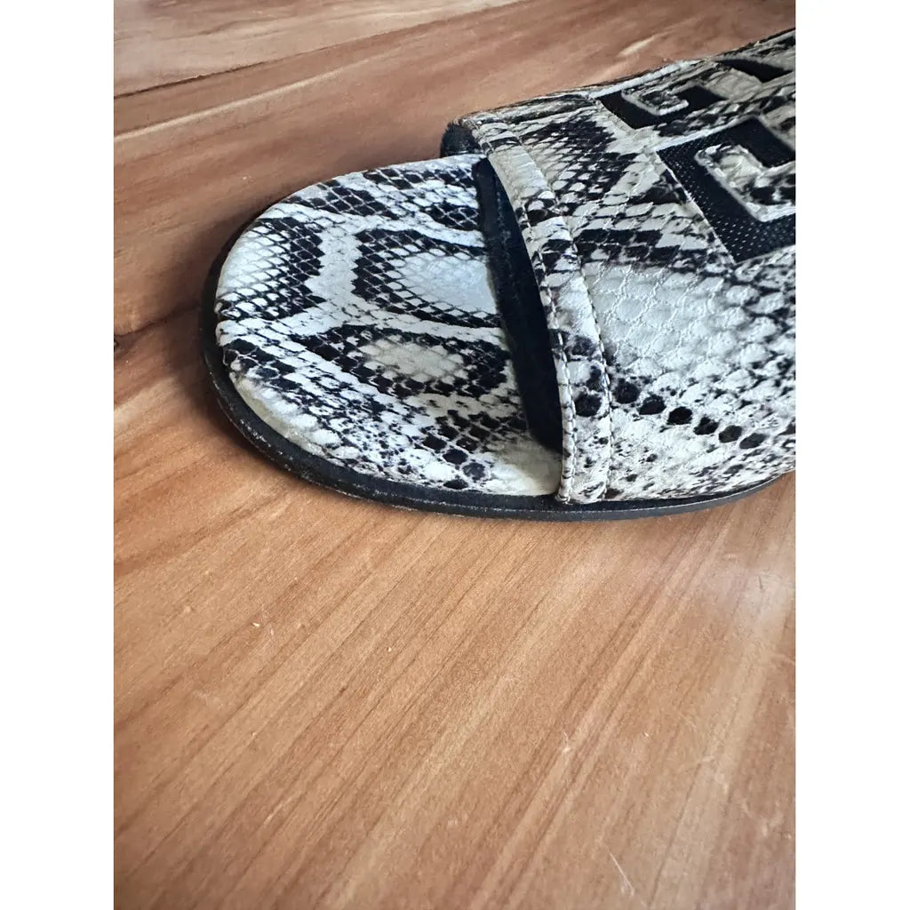 Black and White Givenchy Flats