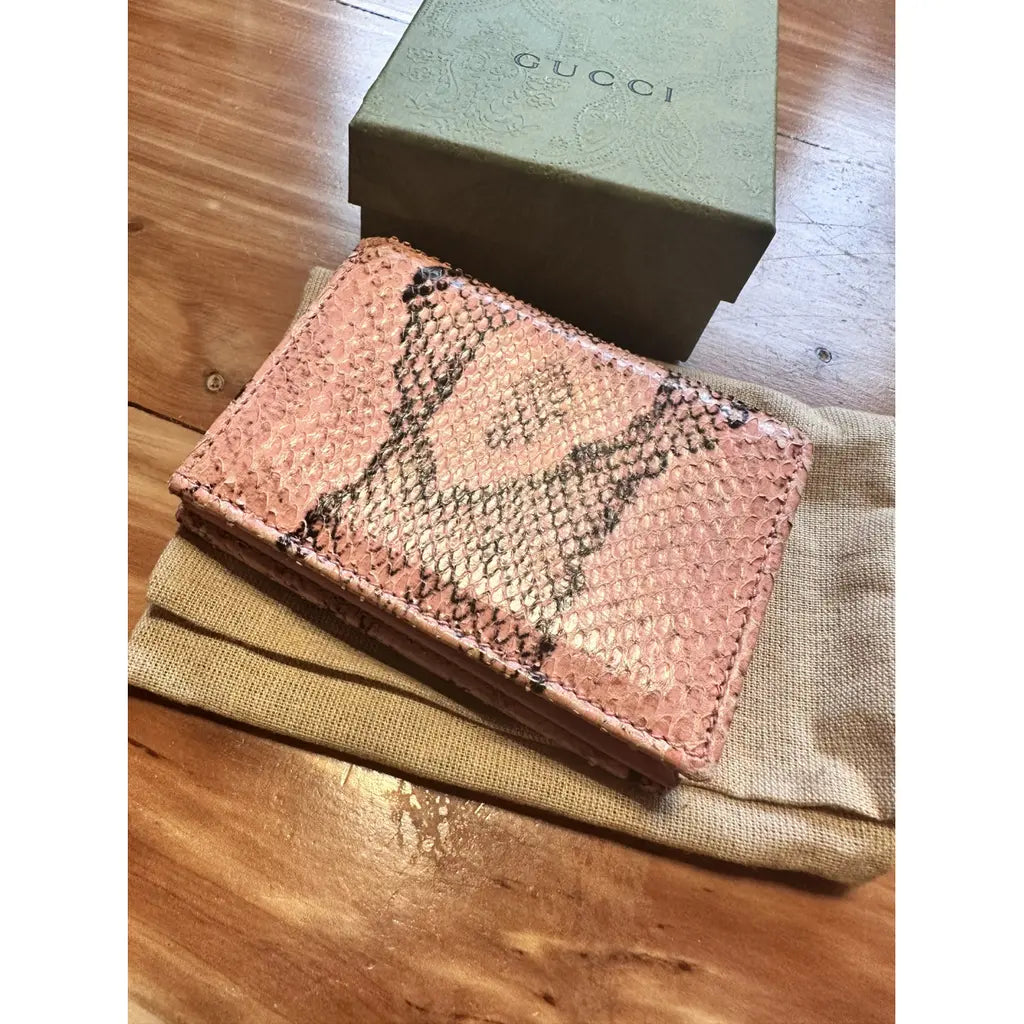 Pink Gucci Marmont Wallet