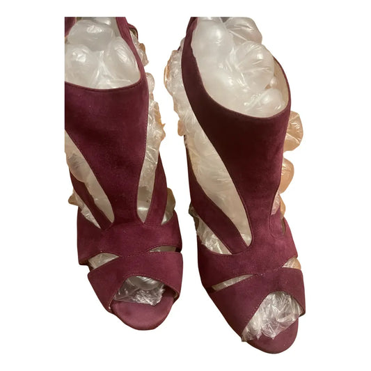 Pink Suede Dior Heels